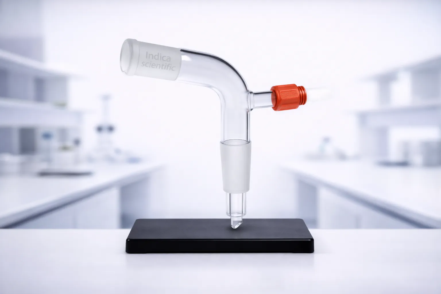 Angled Vacuum Receiver for Laboratory